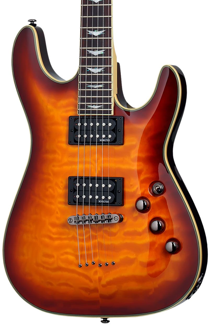 Schecter Omen Extreme-6 Vintage Sunburst. Guitarra Eléctrica OMEN EXTRM-6 VSB