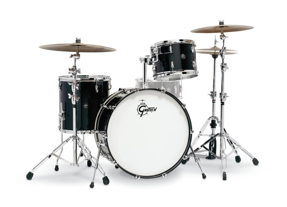 Gretsch Drums RN2-R643-PB Set Renown Maple Bombo 24 Piano Black Set Renown Maple Bombo 24 Piano Black