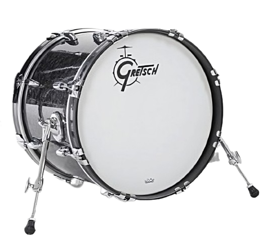 Gretsch Drums GBNT1424KKCST094 Bombo USA Brooklyn 24x14" Deep Marine Black Pearl Bombo USA Brooklyn 24x14 Pulgadas Deep Marine Blac
