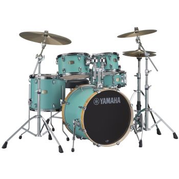 Yamaha sbp2f5 stage custom surf matte green set batería acúsica