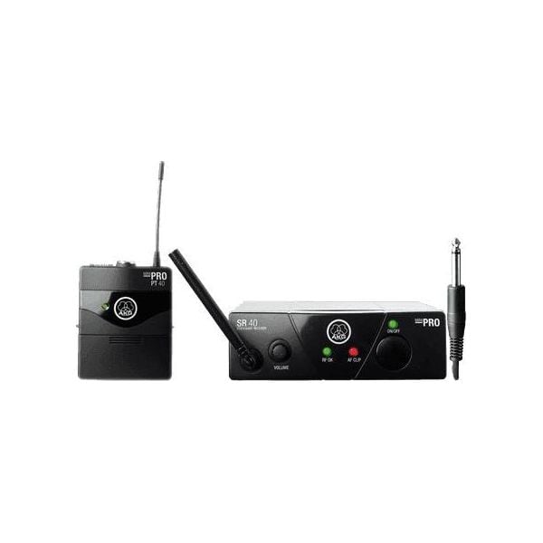 Akg WMS40 MINI INSTRUMENTAL Set Band US45B 661,100 MHz Sistema inalámbrico UHF Instrument con petaca WMS40MINSTRSETUS45B