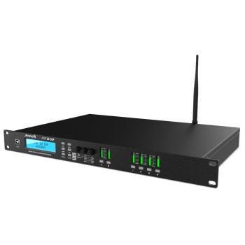 Audibax adp 24 dsp procesador de sonido/crossover digital 19 4 canales de salida ( reacondicionado )