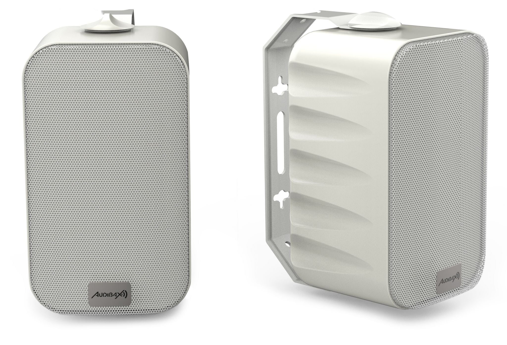 Audibax PR-42T White Altavoces 100V Instalación 2 Vías 75W con soporte PR-42T White