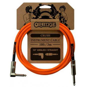 Orange crush 3m cable jack mono recto / jack mono acodado 3 metros