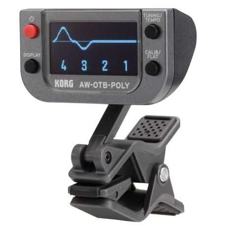Korg AW-OTB POLY Afinador de Pinza Polifónico para Bajo AW-OTB POLY