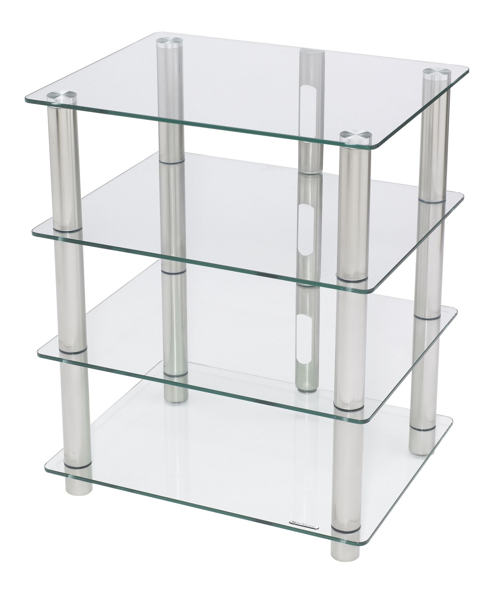 Norstone Epur 4 Silver Mueble Hi-Fi de 4 baldas Epur 4 Silver
