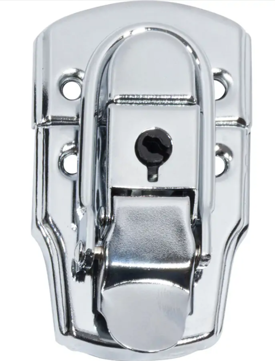 Walkasse W-CIERRELLAVE Cierre mediano con llave, plata W-CIERRELLAVE