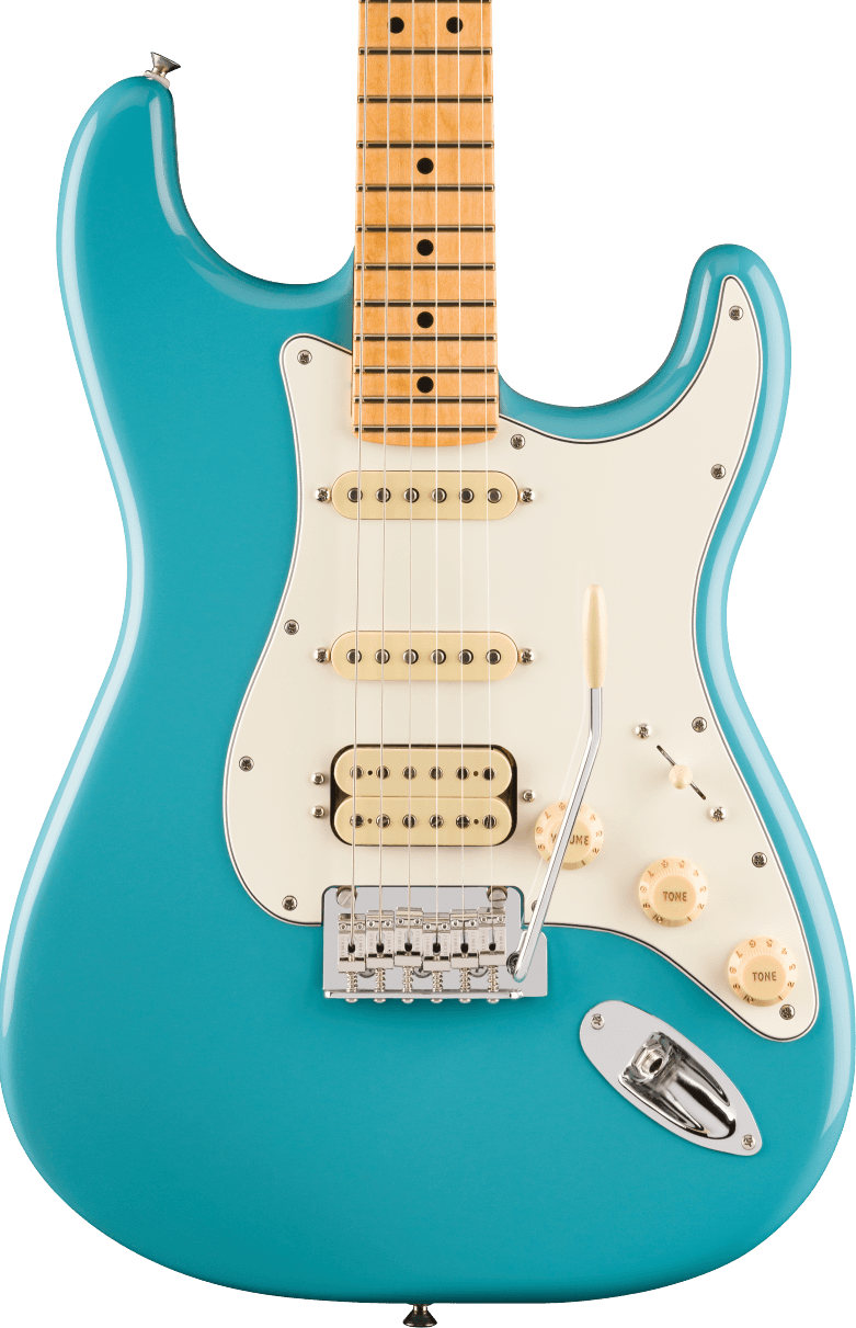 Fender Player II Stratocaster HSS MN Aquatone Blue Guitarra Eléctrica Player II Stratocaster HSS MN Aquatone Blue