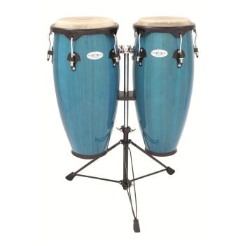 Toca percussion conga synergy serie 2300bb bahama blue set congas