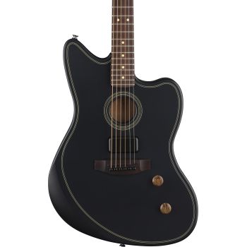 Fender acoustasonic standard jazzmaster black guitarra electroacústica