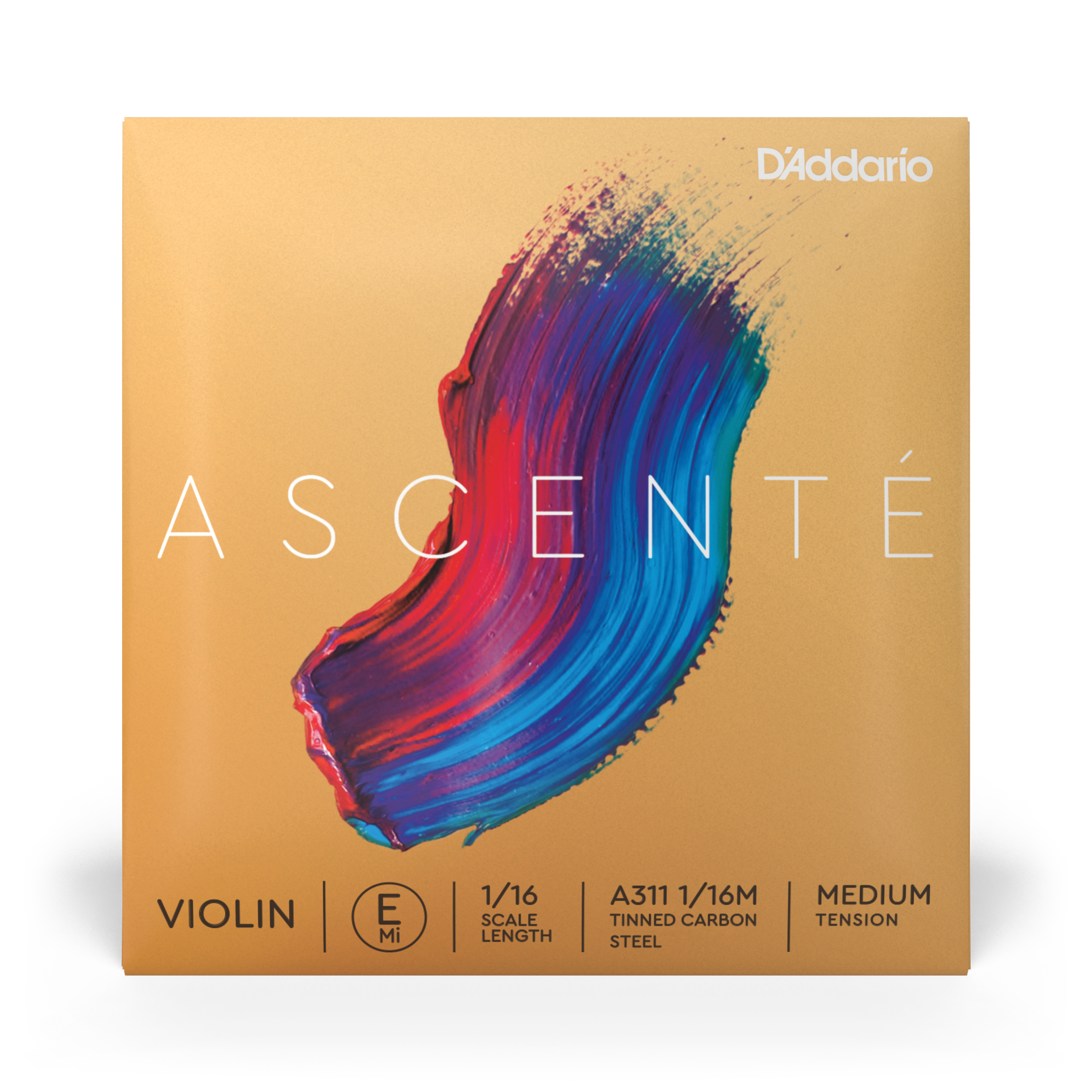 D´addario Ascente Violin E 1/16 Med A311 1/16M