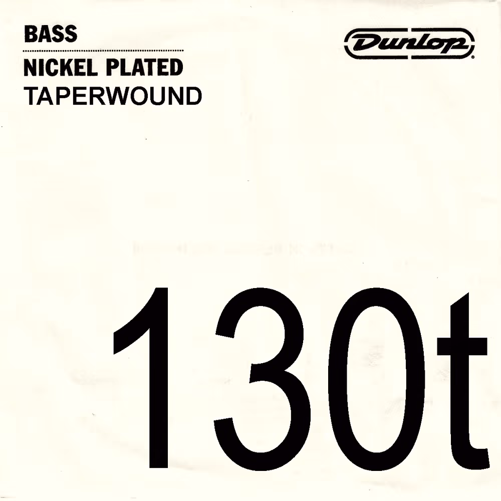 Dunlop Cuerda Bajo Dunlop Nickel Entorchado (Tapered) .130 CDUDBN130T