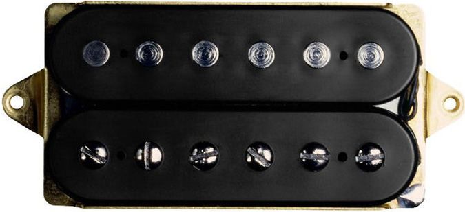 DiMarzio Illuminator Neck F-spaced negra - DP256FBK Pastilla Guitarra Eléctrica Illuminator Neck F-spaced