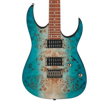 Ibanez rg421pb-chf guitarra eléctrica caribbean shoreline flat