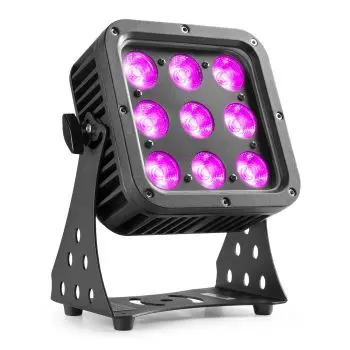 Beamz StarColor72 Foco Led para Interior y Exterior IP65 RGBW 9 x 8w 150732