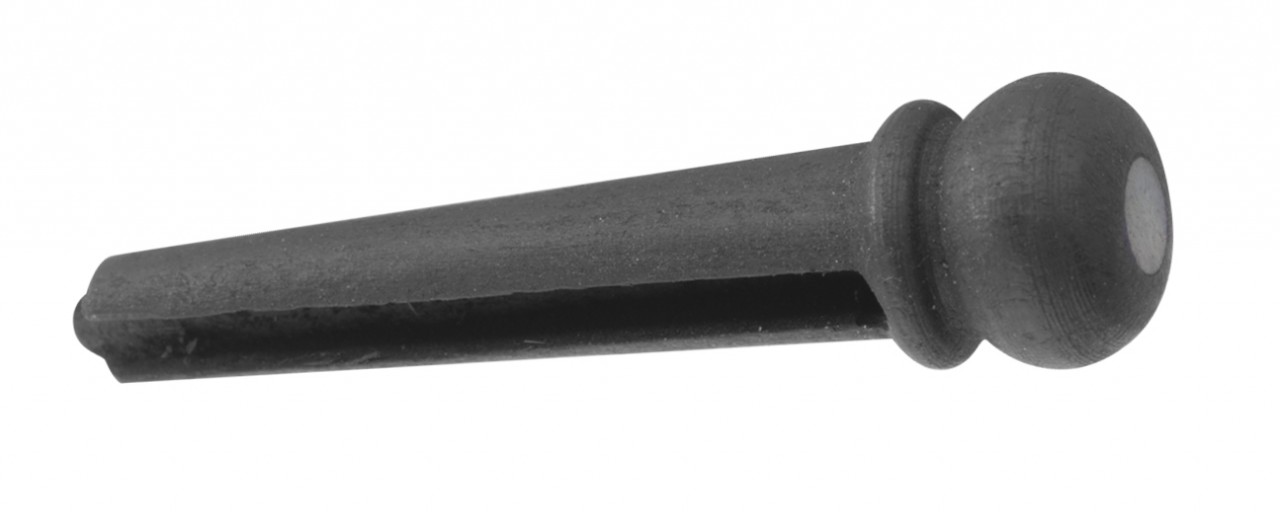 Stagg SP-PIWS-EBN Pasador de ébano para puente de guitarra acústica una pieza SP-PIWS-EBN