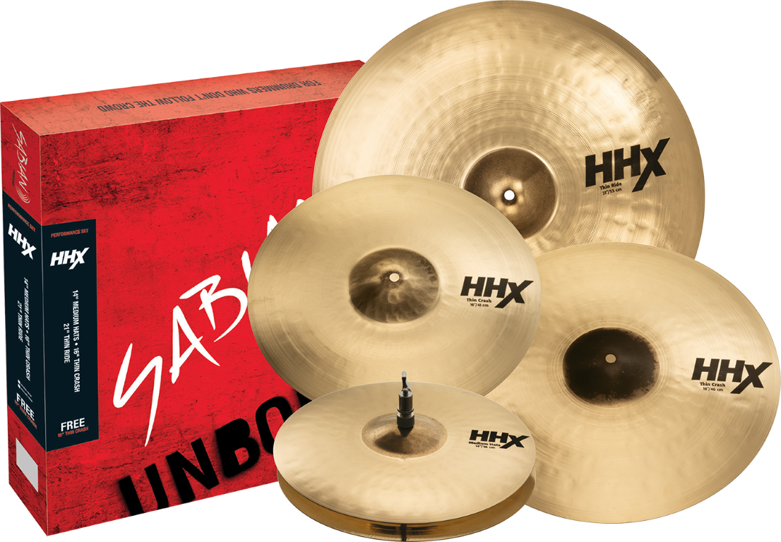 Sabian 15005XTMB HHX Performance Set Platos 15005XTMB
