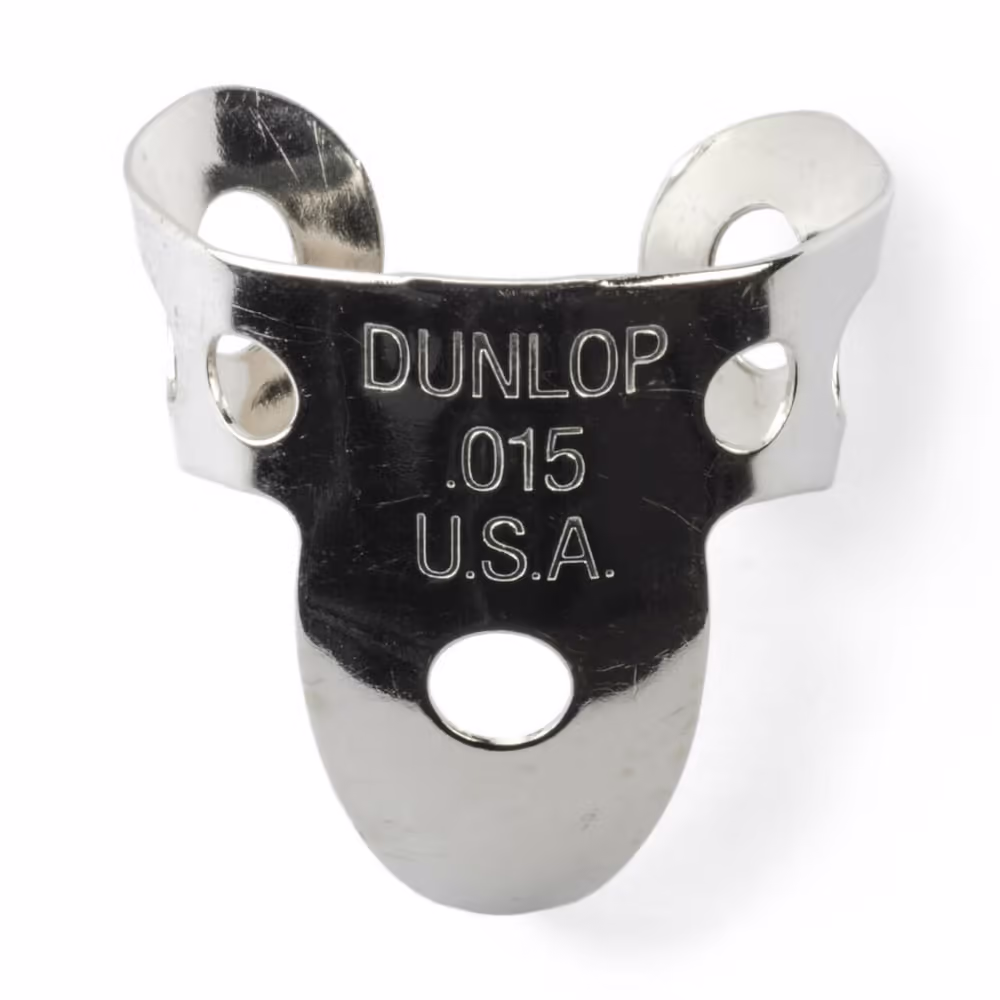 Dunlop pack 50 púas dedo nickel silver mini .015\ (0.38 mm)