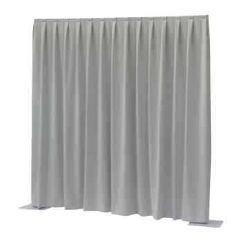 Showtec p d curtain dimout cortina gris claro 89446