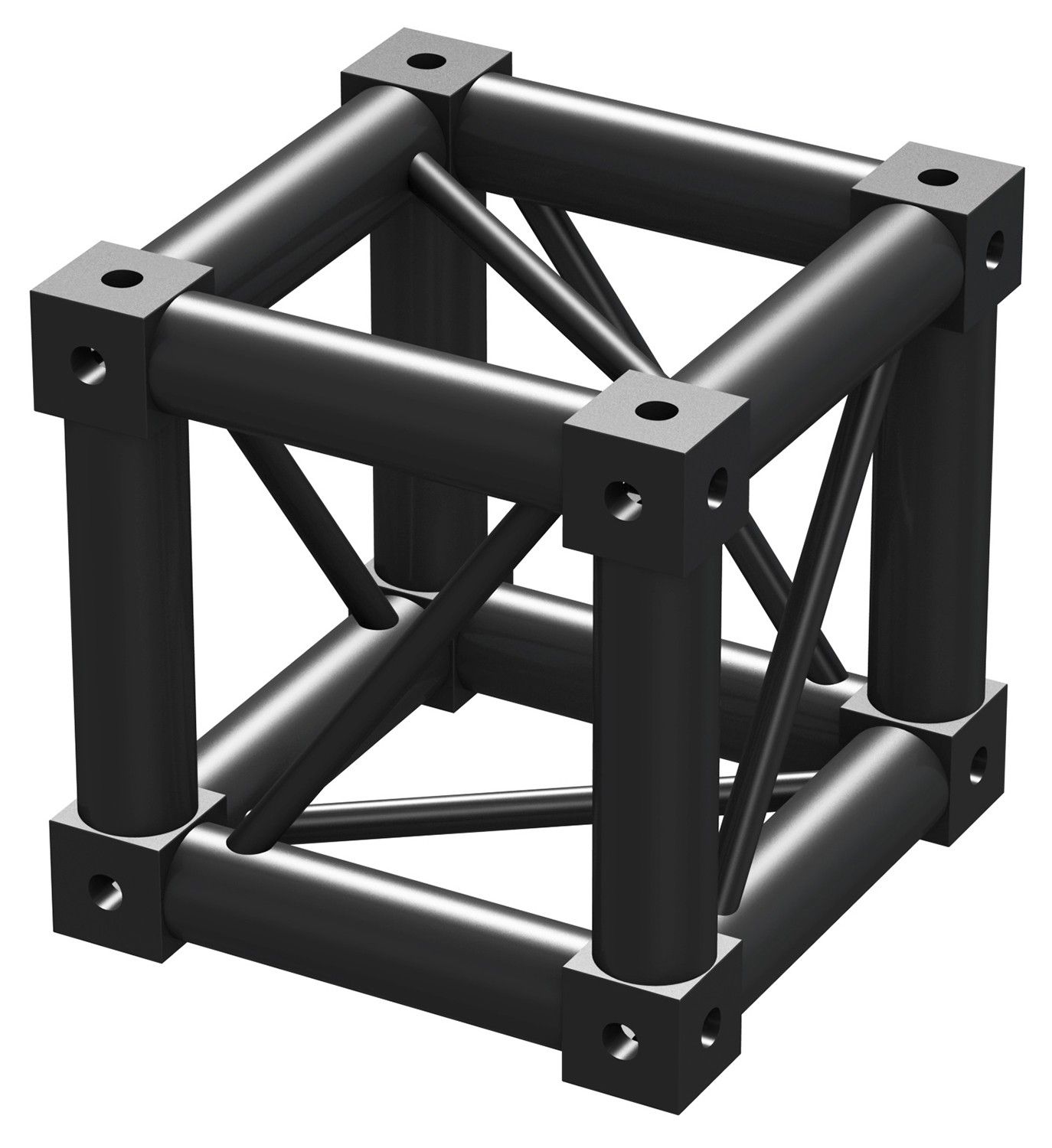 Beamz P30-Mcb Caja Multi Conexión Truss Negro 182470 P30-MCBB