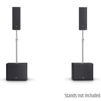 Ld systems stinger g3 gala set a - 2 altavoces activos de doble 8 para megafonía + 2 subwoofers activos de 18