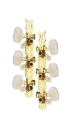 Admira 019C Clavijero de Guitarra, Dorada 019C