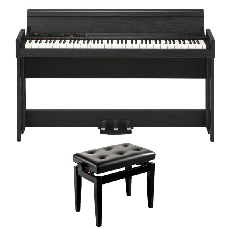 Korg C1 BK KIT BANQUETA BGM Piano digital C1 BK KIT BANQUETA BGM