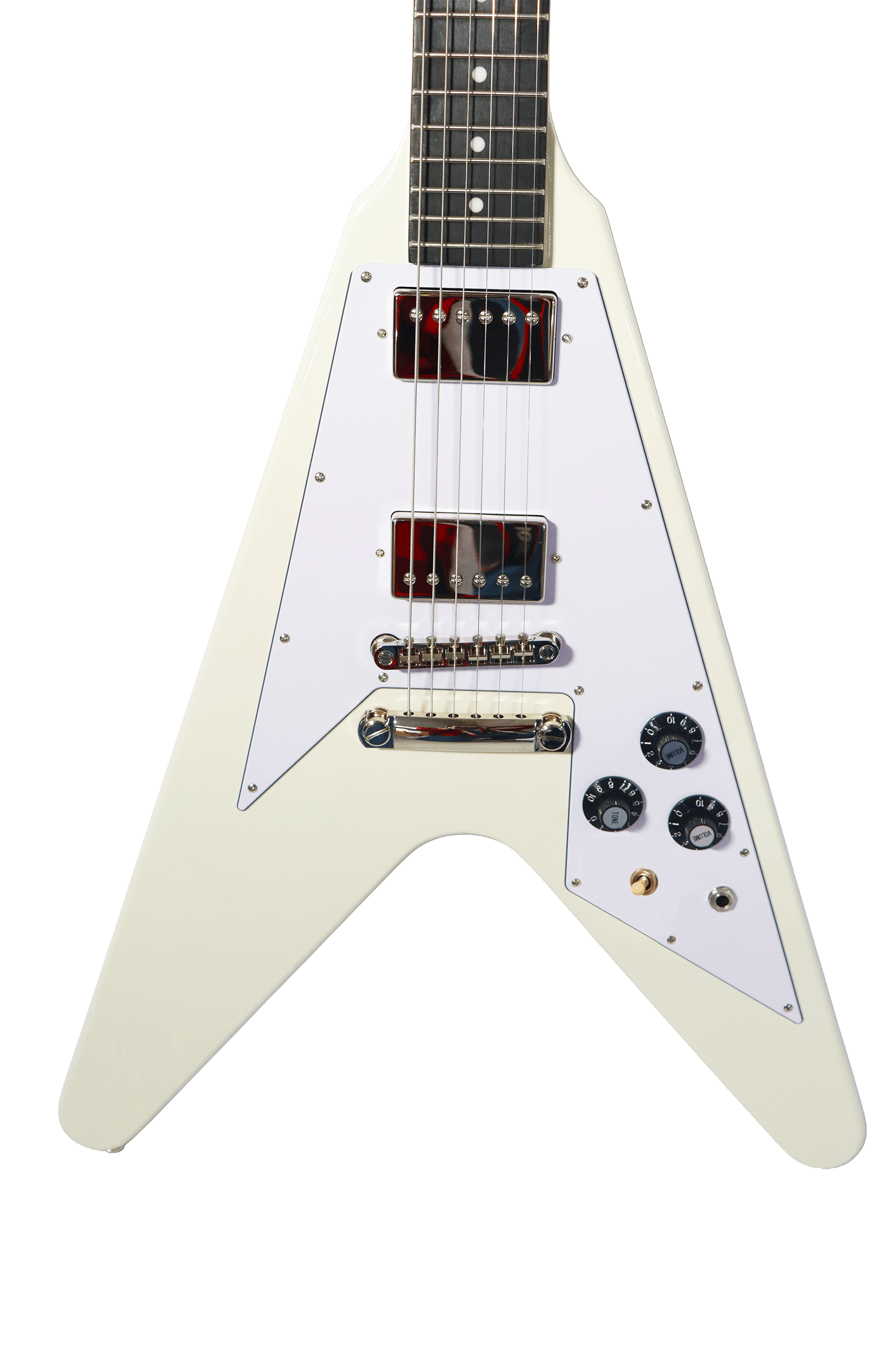 Epiphone Flying V 70s Classic White Guitarra Eléctrica Flying V 70s Classic White