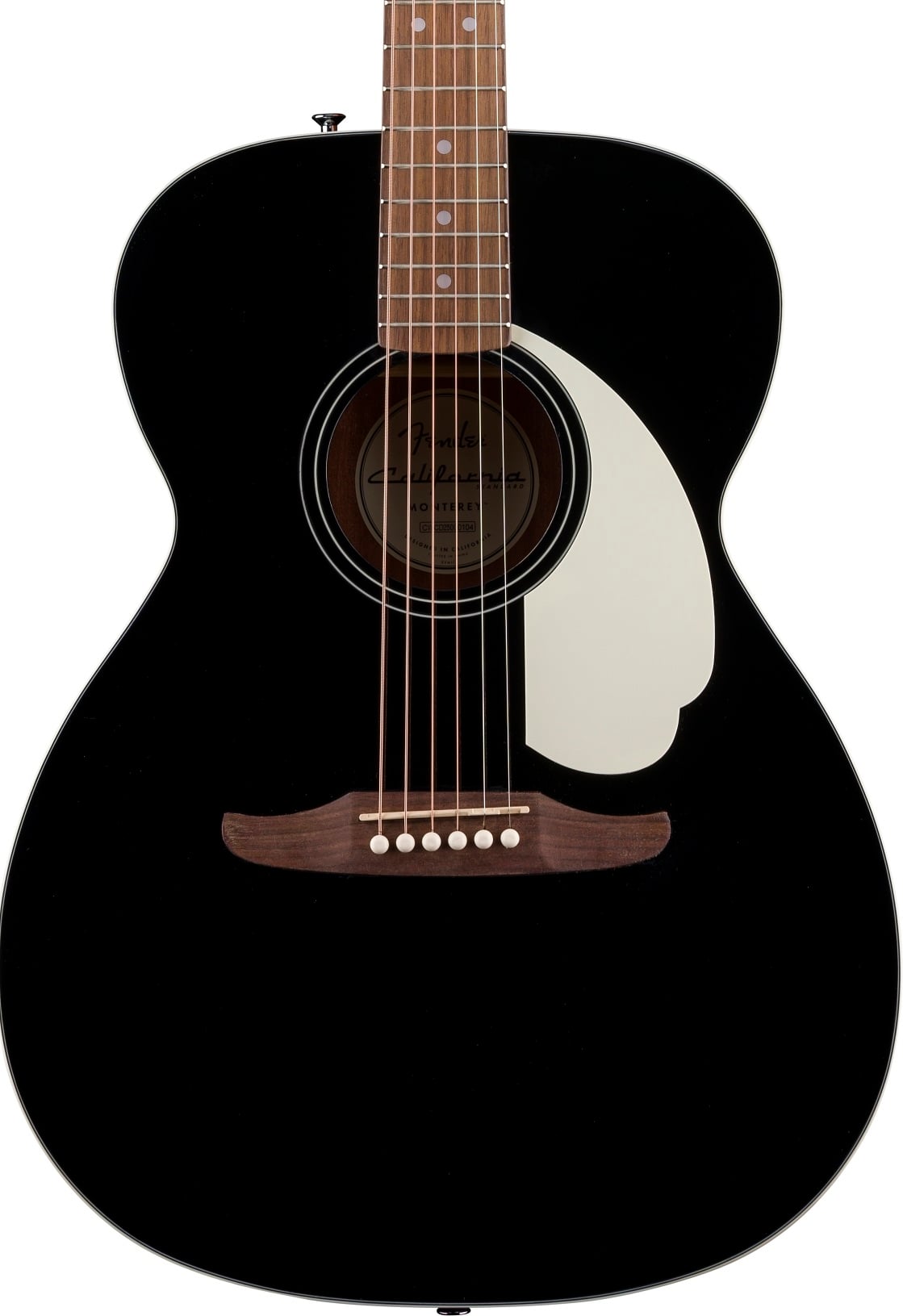 Fender California Standard Monterey Black Guitarra Acústica California Standard Monterey Black