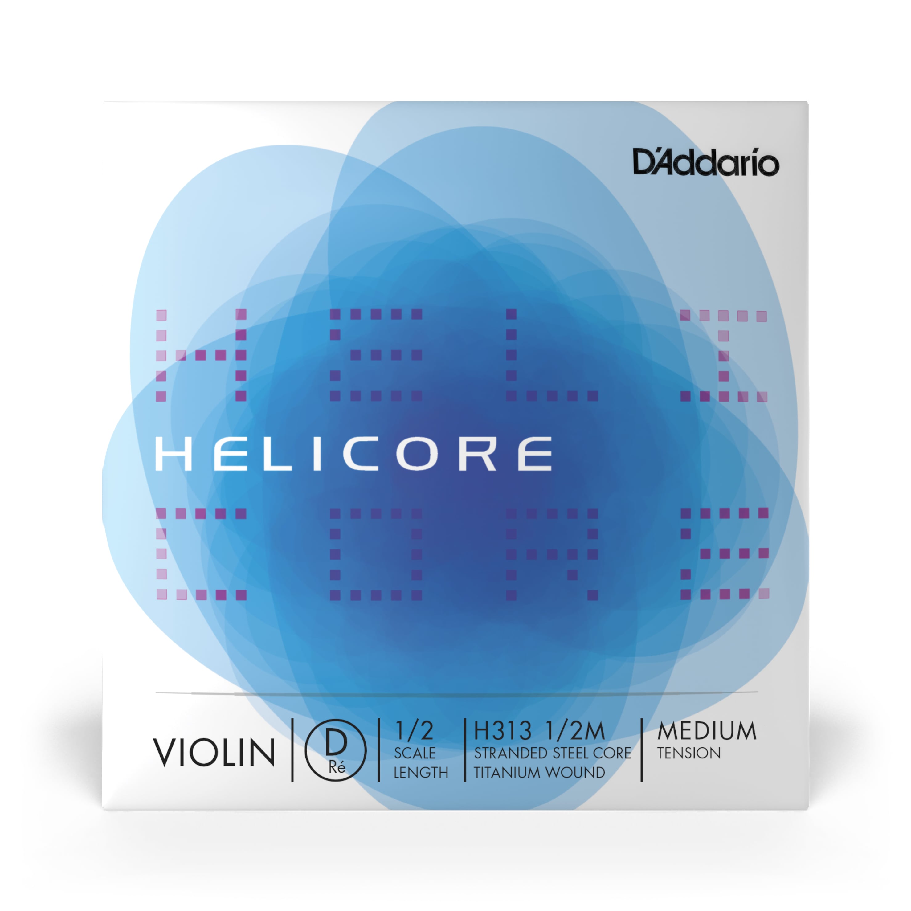 D´addario Helicore Violin D 1/2 Med H313 1/2M
