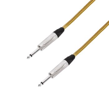 Adam hall instrument cable | vintage neutrik jack ts | 6 m