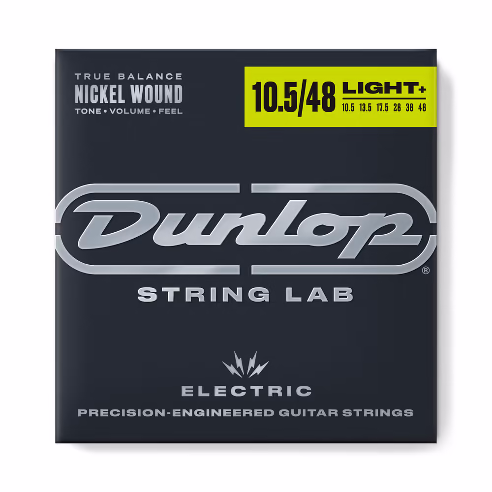 Dunlop Juego Eléctrica Nickel Light 10,5-48 CDUDEN10548