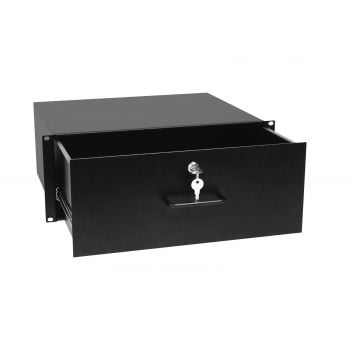 Omnitronic rack drawer with lock 4u cajón de rack con cerradura