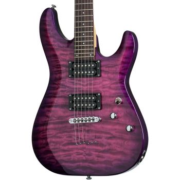 Schecter c-6 plus electric magenta. guitarra eléctrica