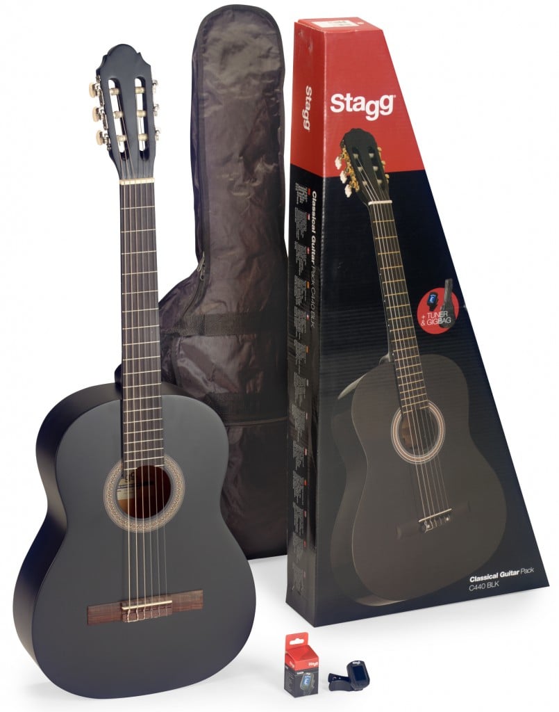 Stagg C440 M BLK Pack Guitarra Clasica Negra C440 M BLK PACK