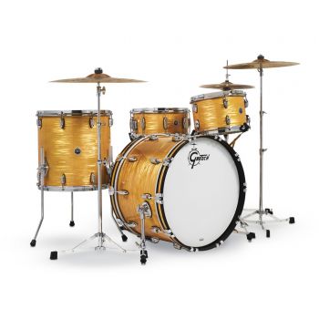 Gretsch drums gb-rc423-300 set usa brooklyn bombo 22 pulgadas antique oyster