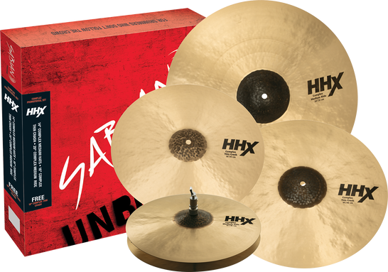 Sabian 15005XCNP HHX Complex Promotional Set Platos 15005XCNP