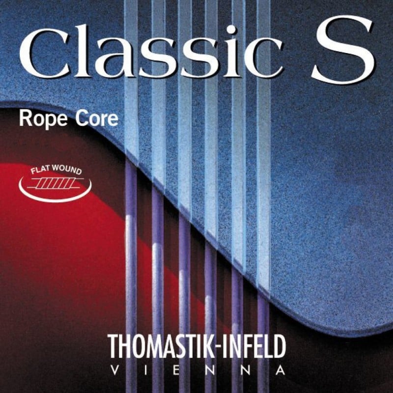 Thomastik Cuerda de guitarra acústica Classic S 1ª Mi KN16 ACCOGTCKN16