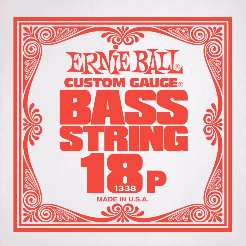 Ernie ball cuerda bajo stainless steel .018