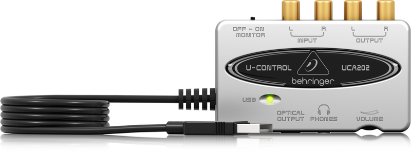 BEHRINGER UCA202 Interface de Audio USB uca-202 interface