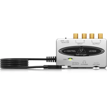BEHRINGER UCA202 Interface de Audio USB
