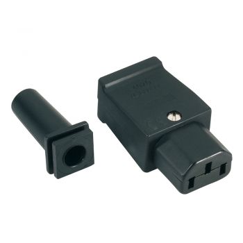 Adam hall 8101 p conector aéreo de alimentación iec hembra