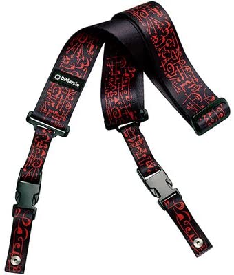 DiMarzio DD2243 Clip Lock Steve Vai Black-Red DD2243