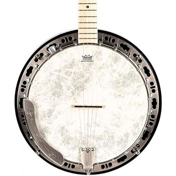 Ortega obje400tco. banjo transparent charcoal + funda