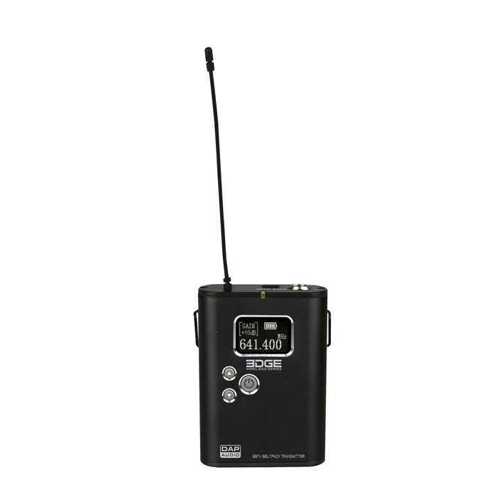 DAP Audio EDGE EBT-1 Transmisor Cinturón Micrófono EDGE EBT-1