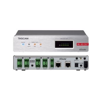 Tascam ml-4d/out-e conversor de 4 entradas