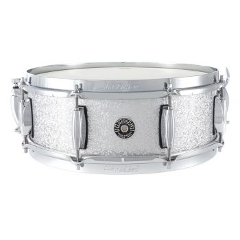 Gretsch drums gbnt0514s8cl012 caja usa brooklyn 14x5 silver sparkle