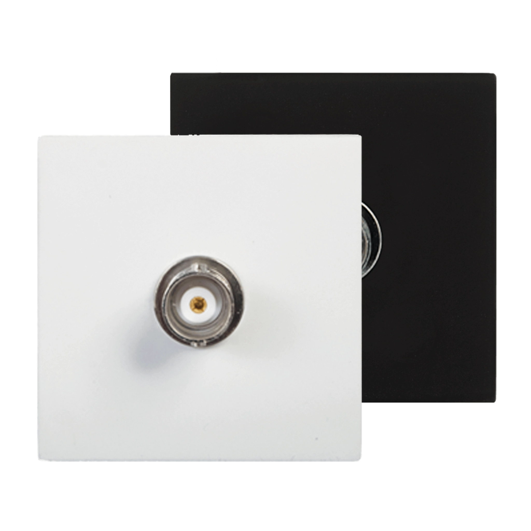 PROCAB CP45BNC/B Placa de conexión BNC 45 x 45 mm Negro null