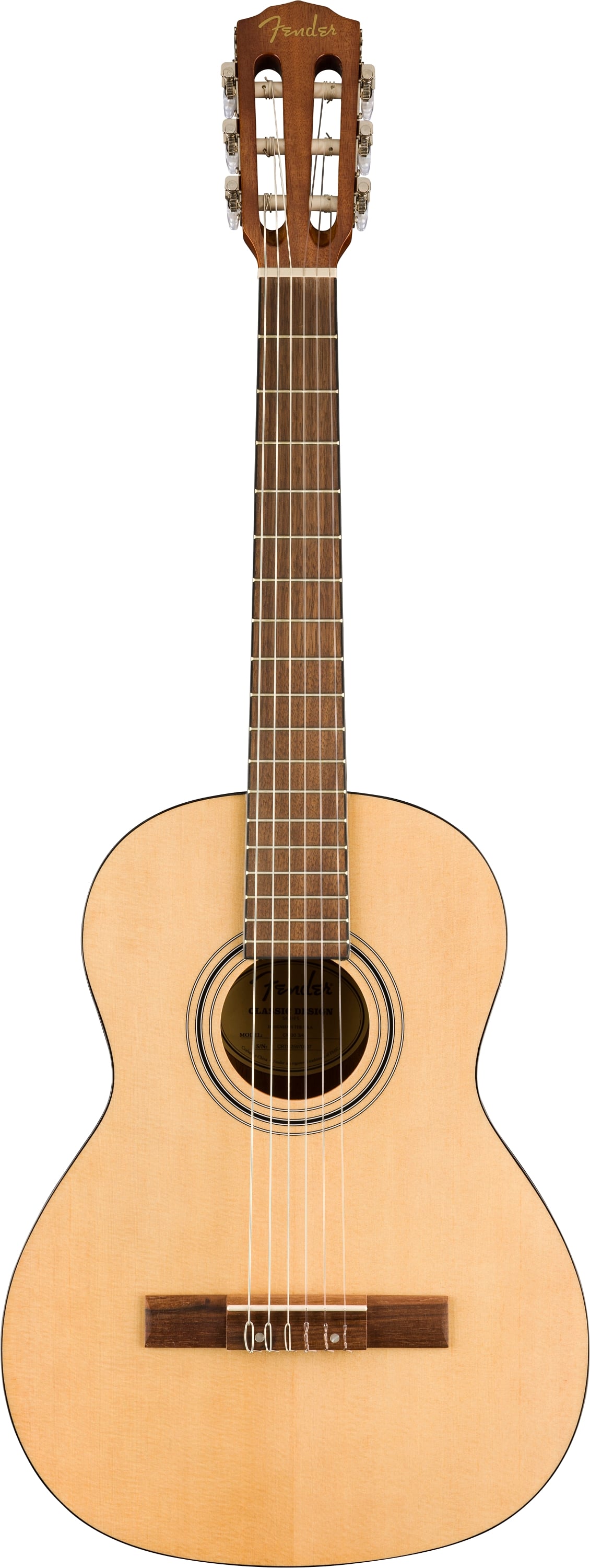 Fender CN-30 Nylon 3/4, Walnut Fingerboard, Natural CN-30 3/4