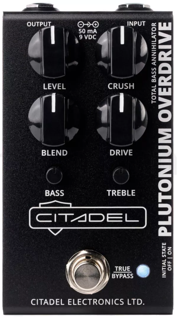 Citadel Plutonium Overdrive Pedal Guitarra Plutonium Overdrive